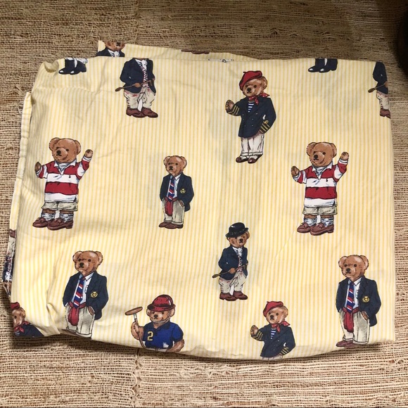 Vintage Ralph Lauren • TEDDY BEARS 🧸 Twin Sheet